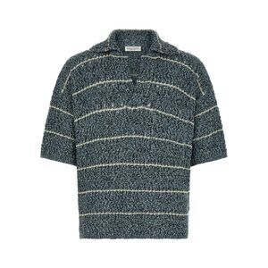 Roberto Collina Men 'Mouliné' Polo Shirt